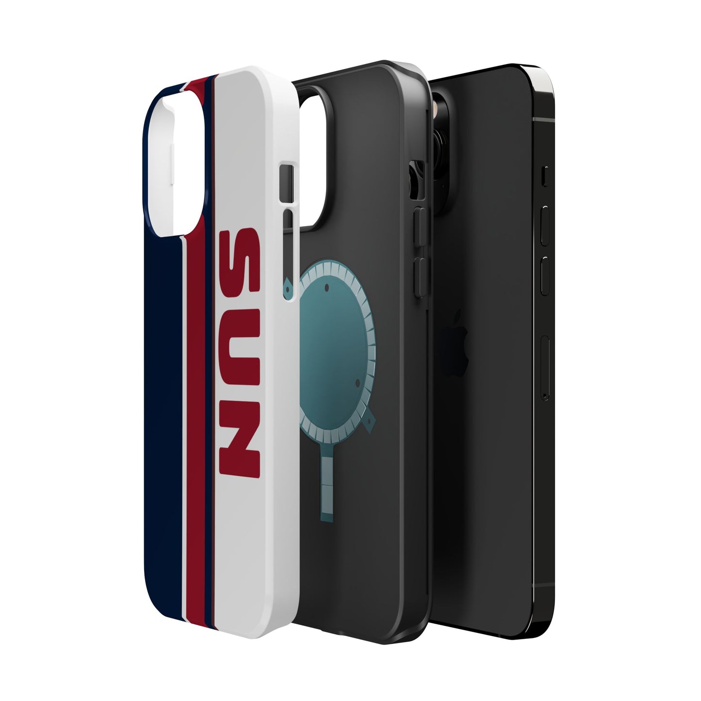 Sun Phone Case, Magnetic Phone Case, Retro Phone Case, Matte/Glossy Phone Case