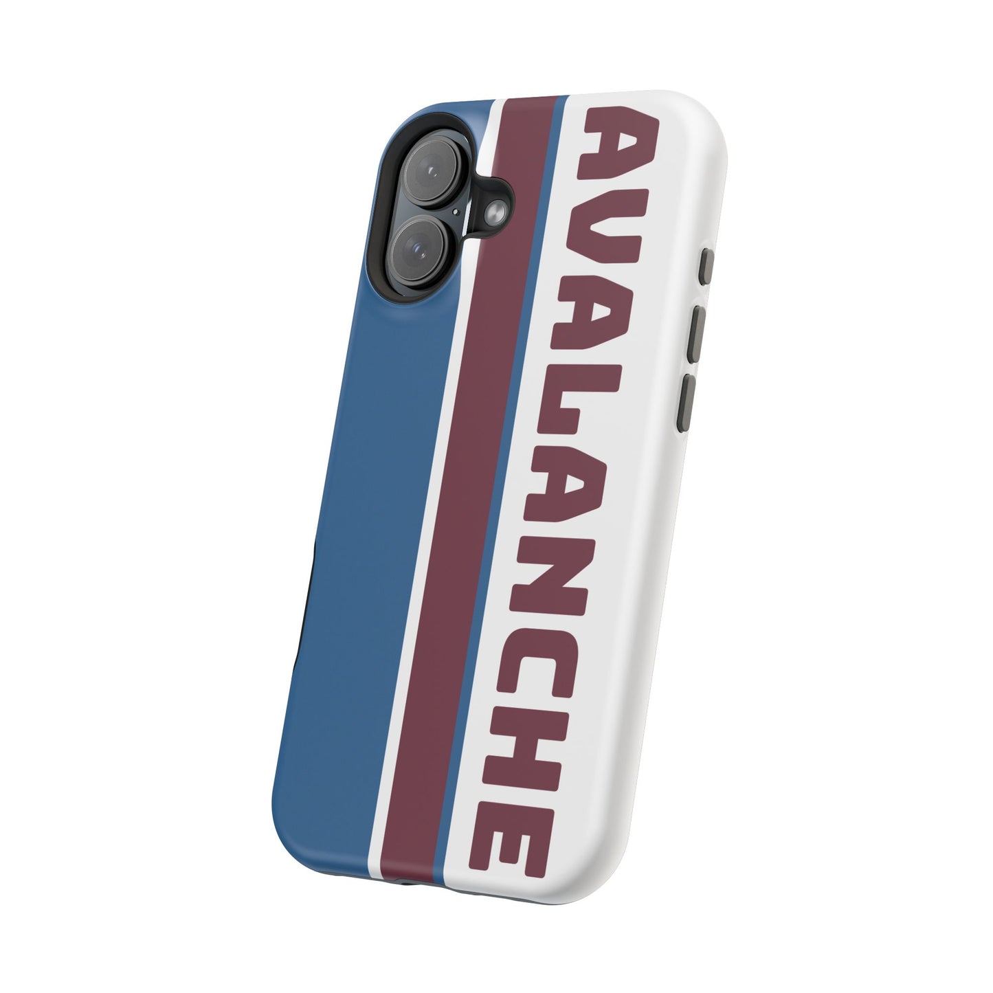 Avalanche Phone Case, Magnetic Phone Case, Retro Phone Case, Matte/Glossy Phone Case, Hockey Gifts