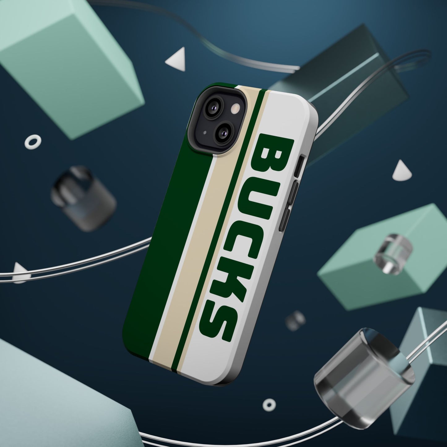 Bucks Phone Case, Magnetic Phone Case, Retro Phone Case
