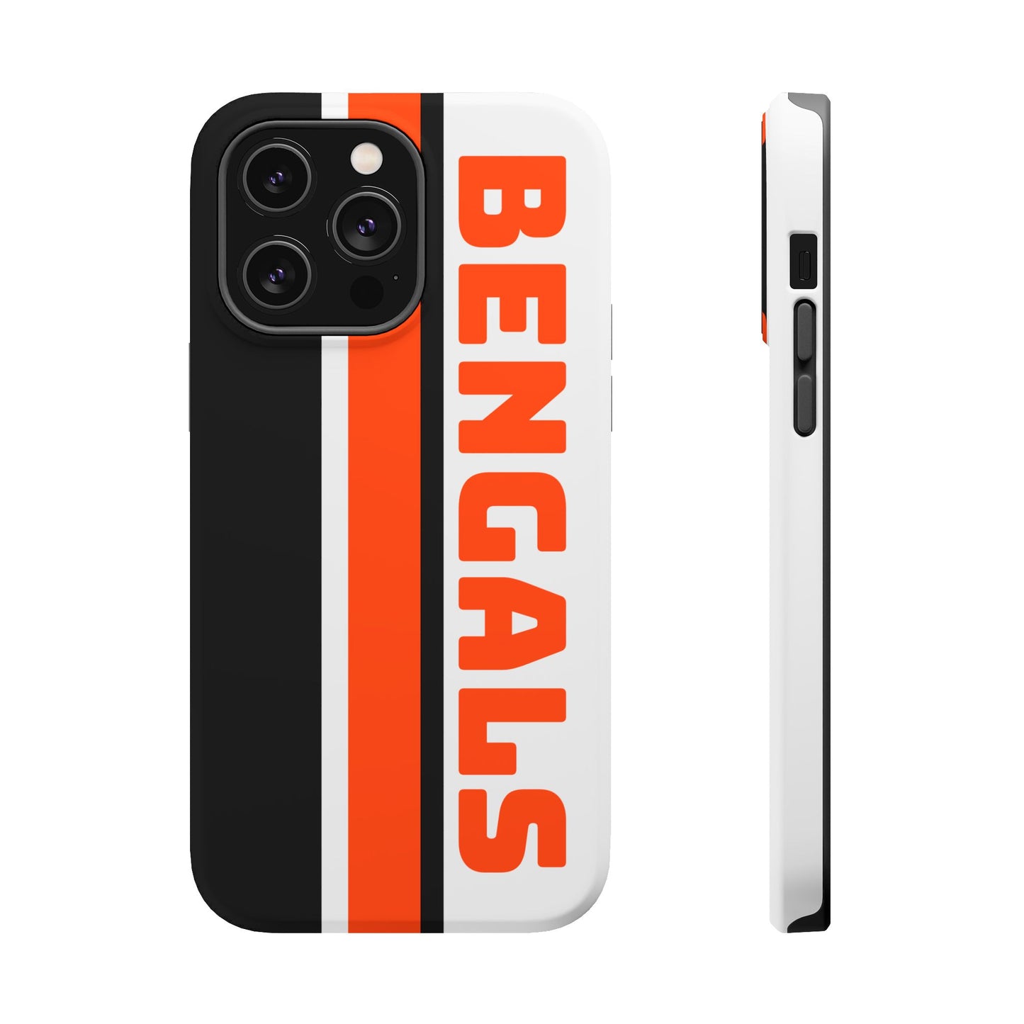 Bengals Phone Case, Magnetic Phone Case, Retro Phone Case, Baseball Case for iPhone or Samsung, Football Gifts