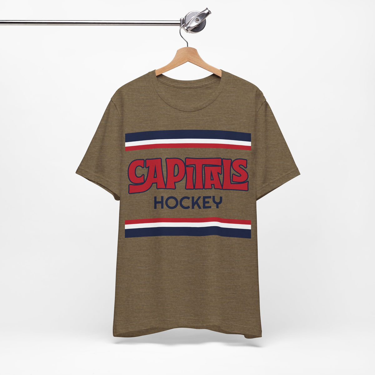 Retro Capitals Shirt, Vintage Striped Capitals T-Shirt