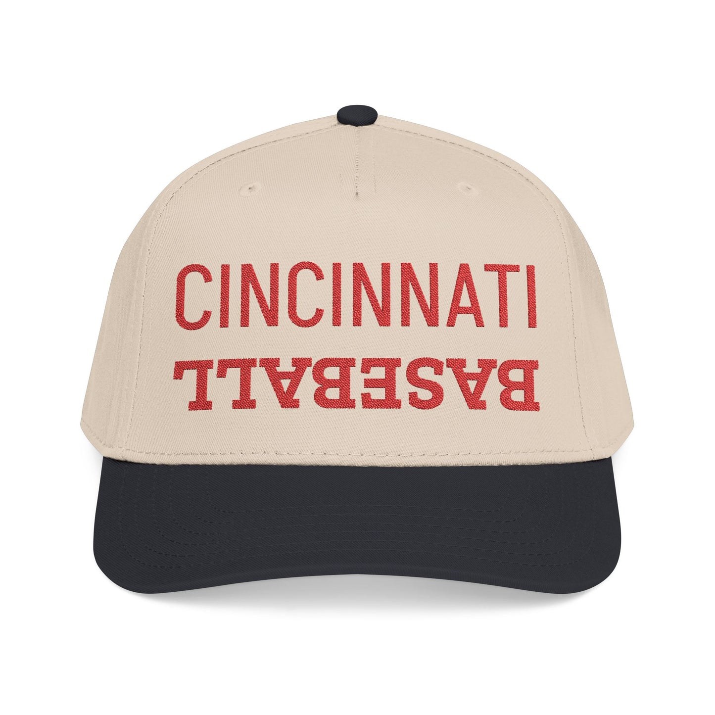 Embroidered Cincinnati Baseball Hat, Mid Profile Baseball Cap, Sports Gifts