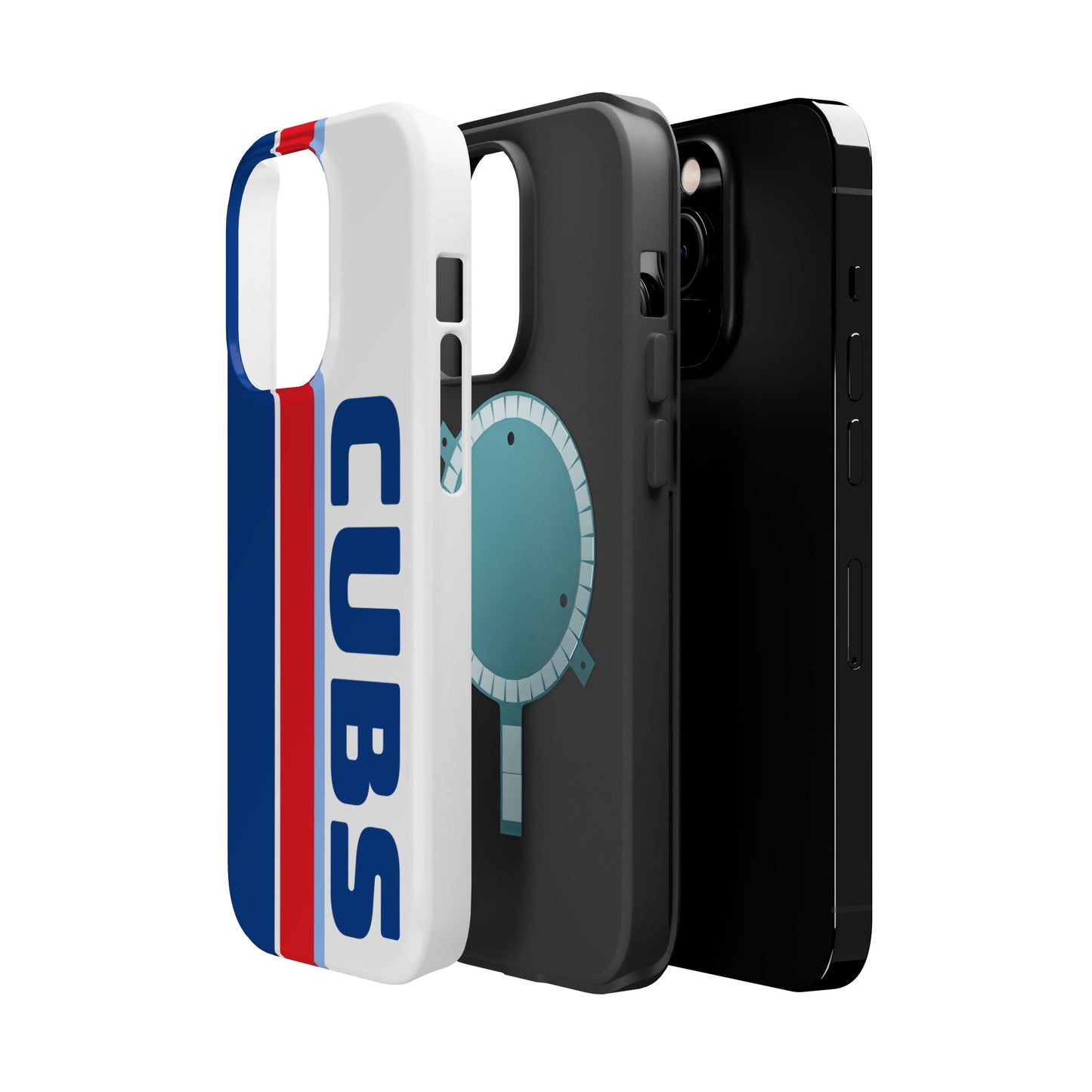 Cubs Phone Case, Magnetic Phone Case, Retro Phone Case, Baseball Case for iPhone or Samsung