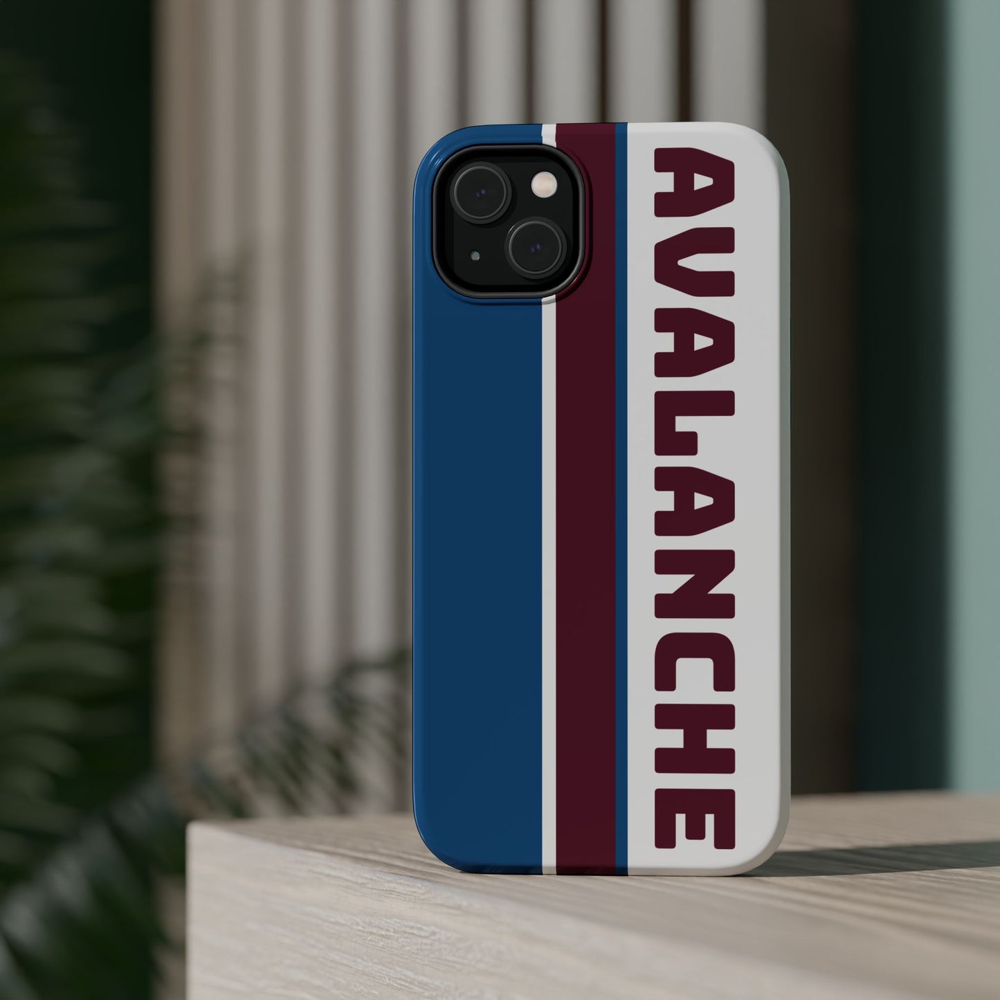 Avalanche Phone Case, Magnetic Phone Case, Retro Phone Case, Matte/Glossy Phone Case, Hockey Gifts