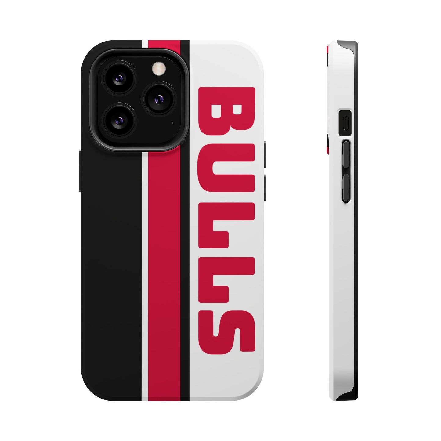 Bulls Phone Case, Magnetic Phone Case, Retro Phone Case