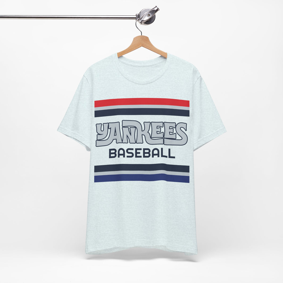 Retro Yankees Shirt, Vintage Striped Yankees T-Shirt