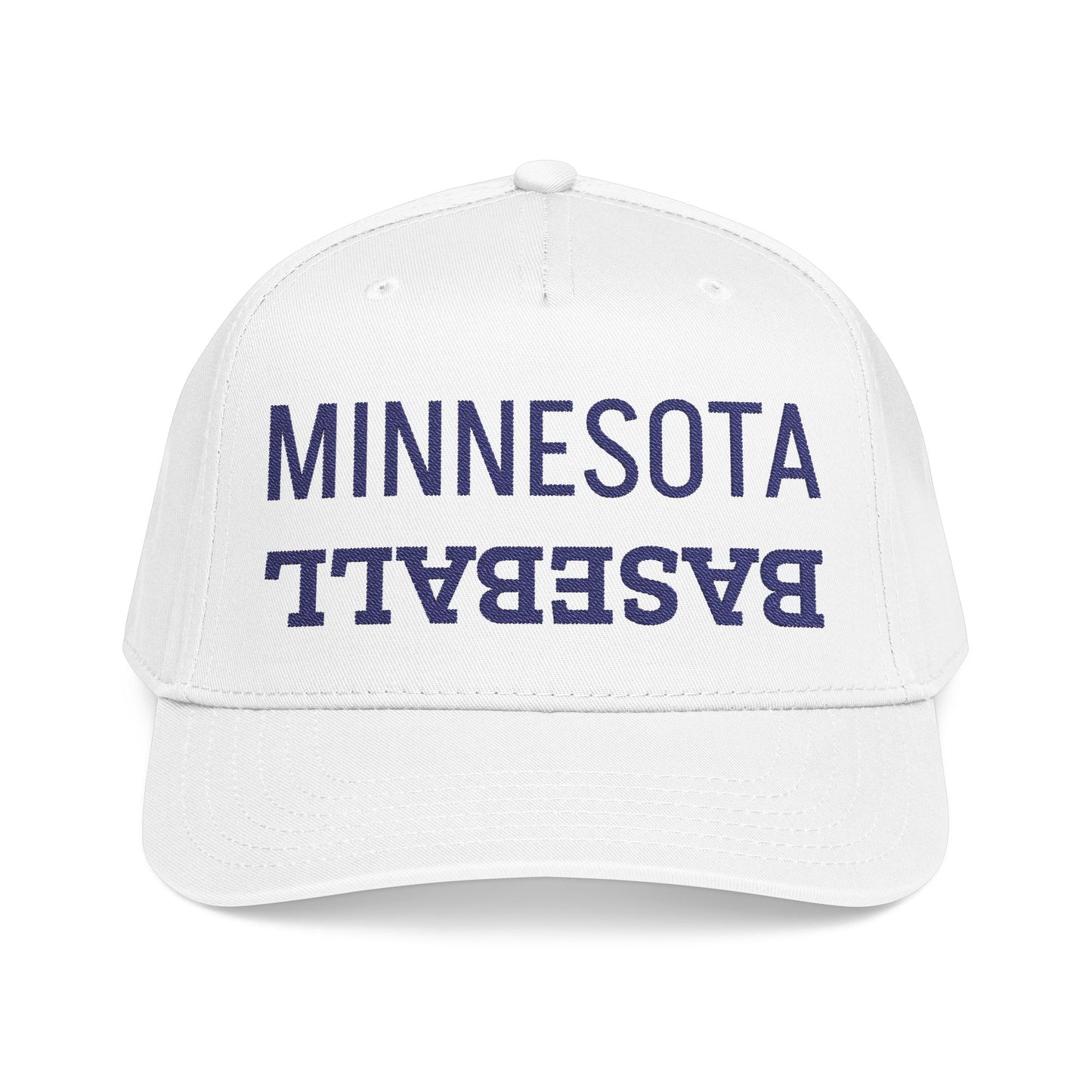 Embroidered Minnesota Baseball Hat, Mid Profile Baseball Cap, Sports Gifts