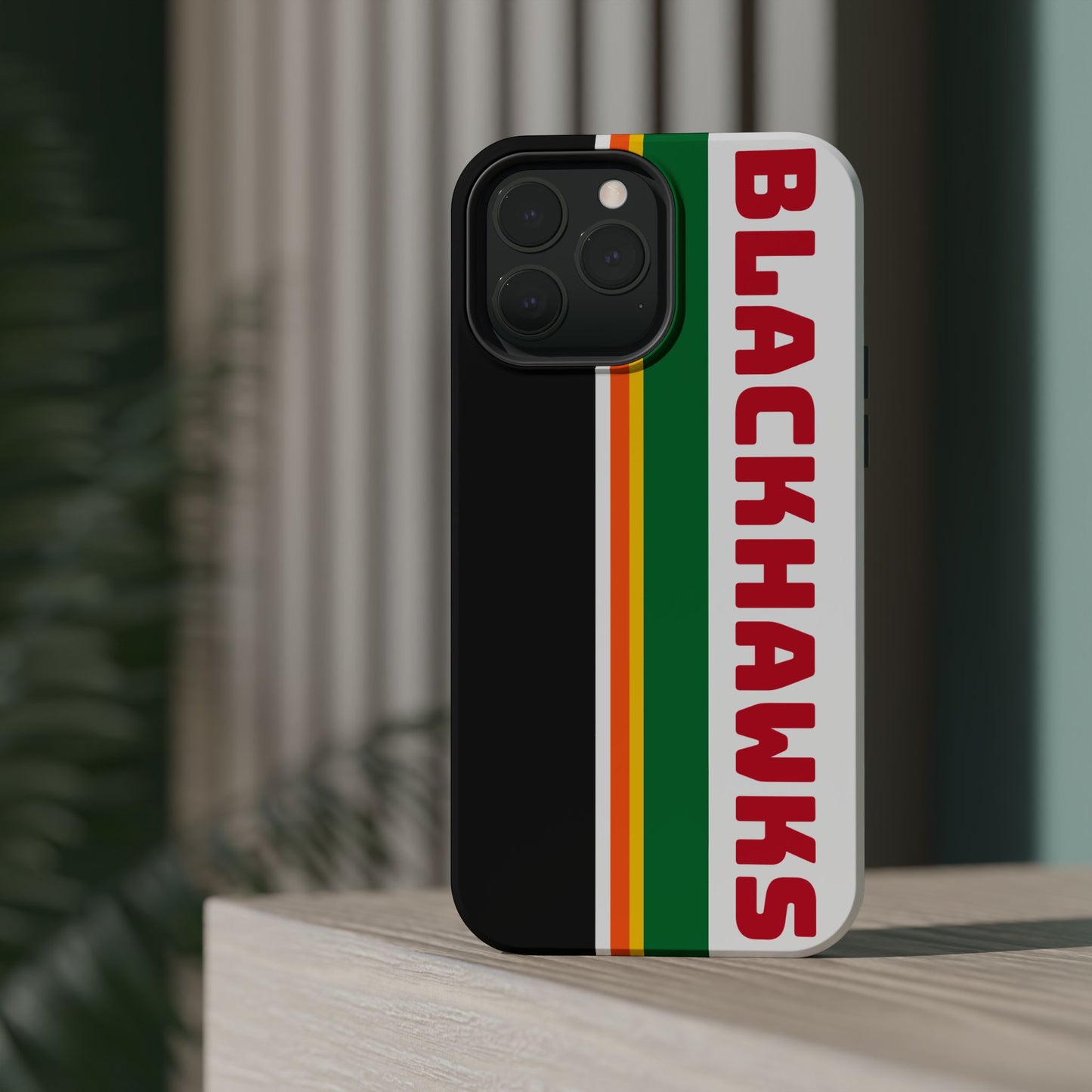 Blackhawks Phone Case, Magnetic Phone Case, Hockey Phone Case, Retro Phone Case