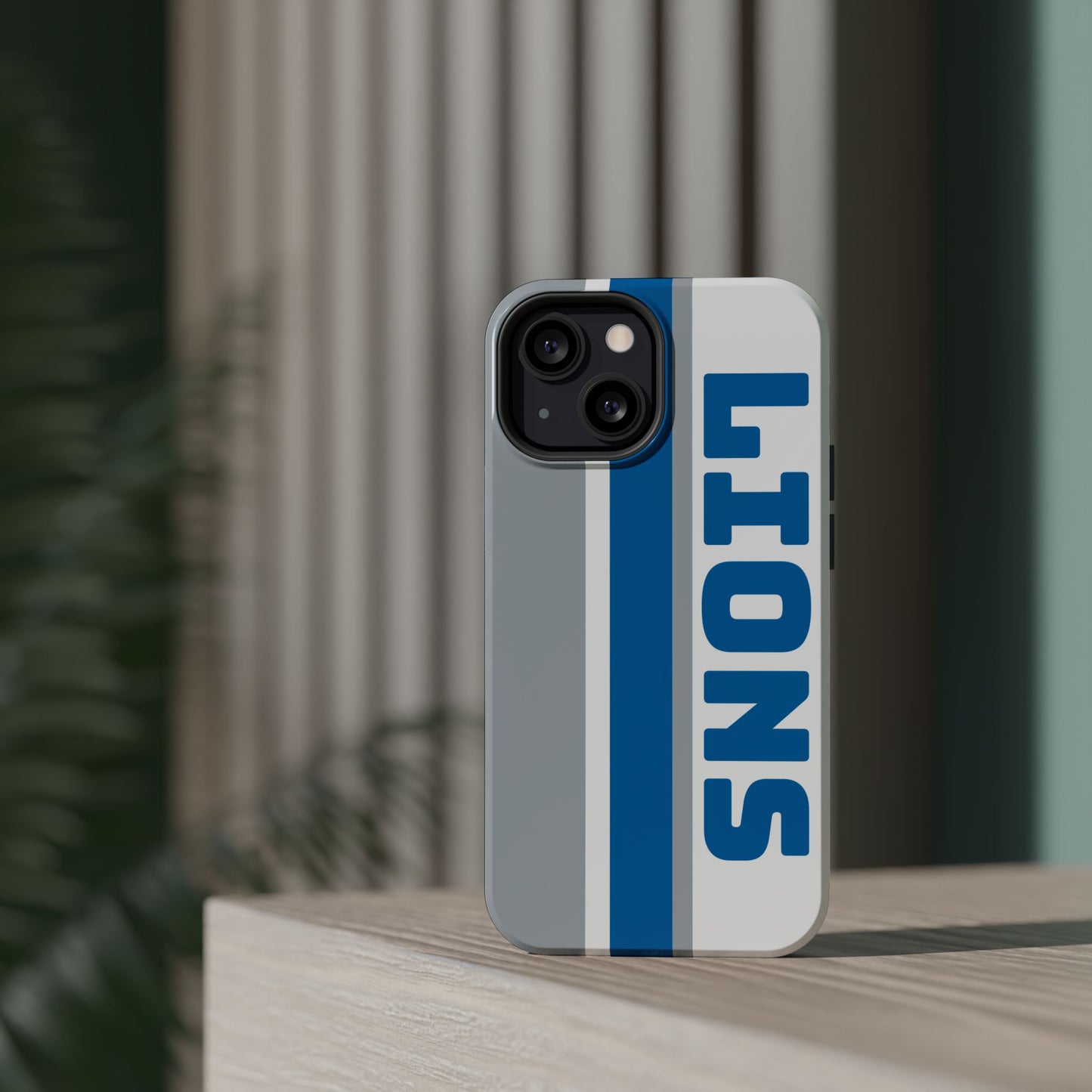 Lions Phone Case, Magnetic Phone Case, Retro Phone Case, Football Gifts