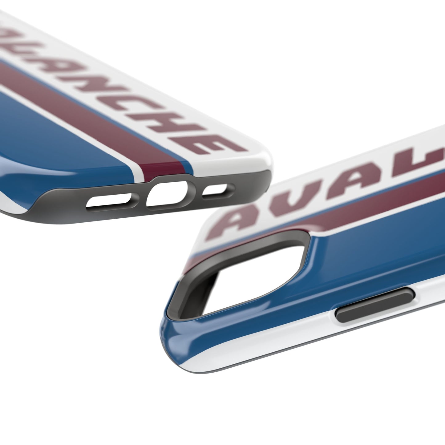 Avalanche Phone Case, Magnetic Phone Case, Retro Phone Case, Matte/Glossy Phone Case, Hockey Gifts