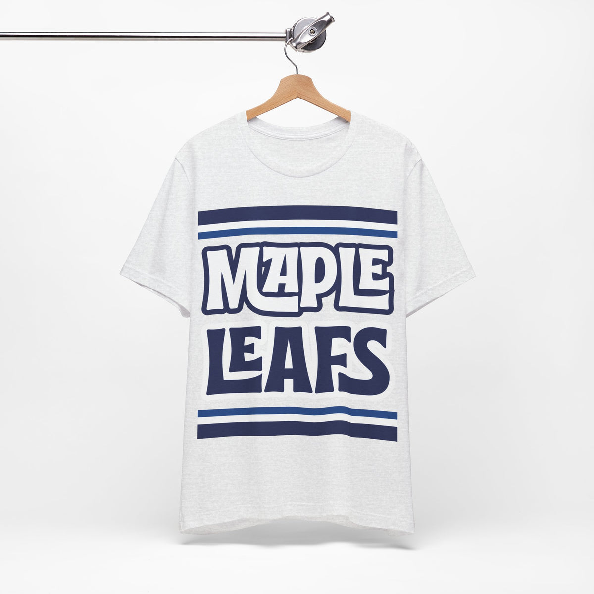 Retro Maple Leafs Shirt, Vintage Striped Maple Leafs Hockey T-Shirt