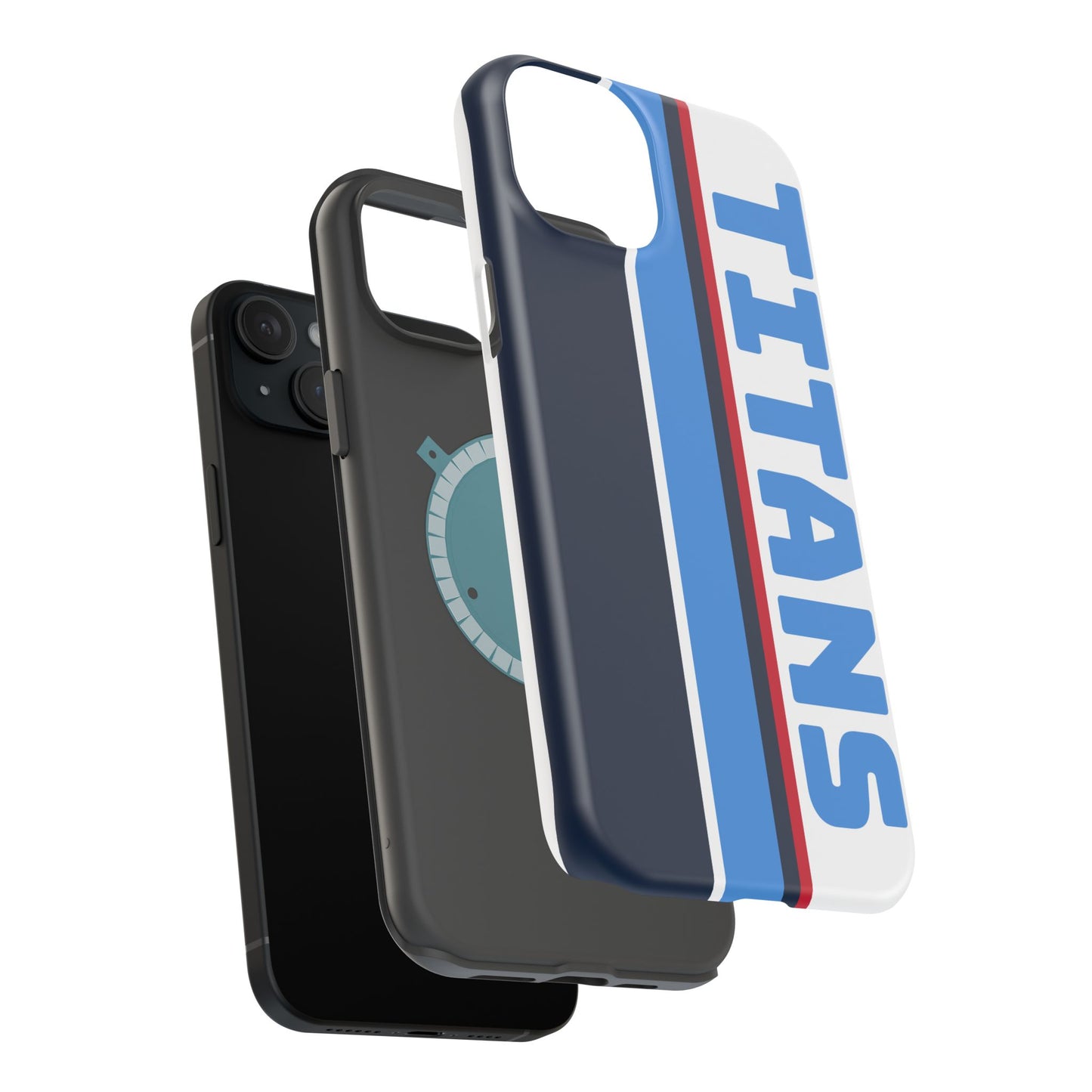 Titans Phone Case, Magnetic Phone Case, Retro Phone Case, Football Gifts