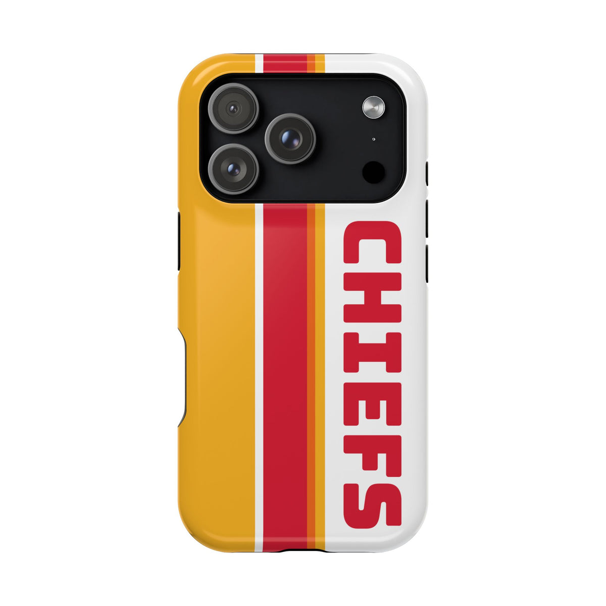 Chiefs Phone Case, Magnetic Phone Case, Retro Phone Case, Baseball Case for iPhone or Samsung, Chiefs Football Gifts