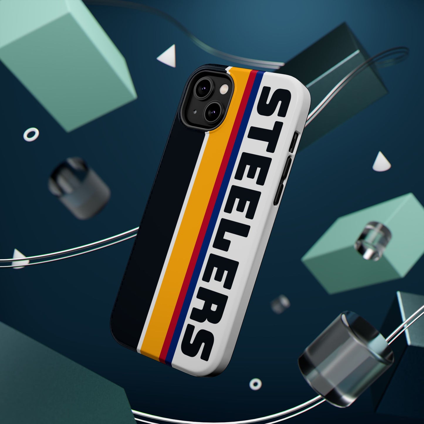 Steelers Phone Case, Magnetic Phone Case, Retro Phone Case, Football Gifts