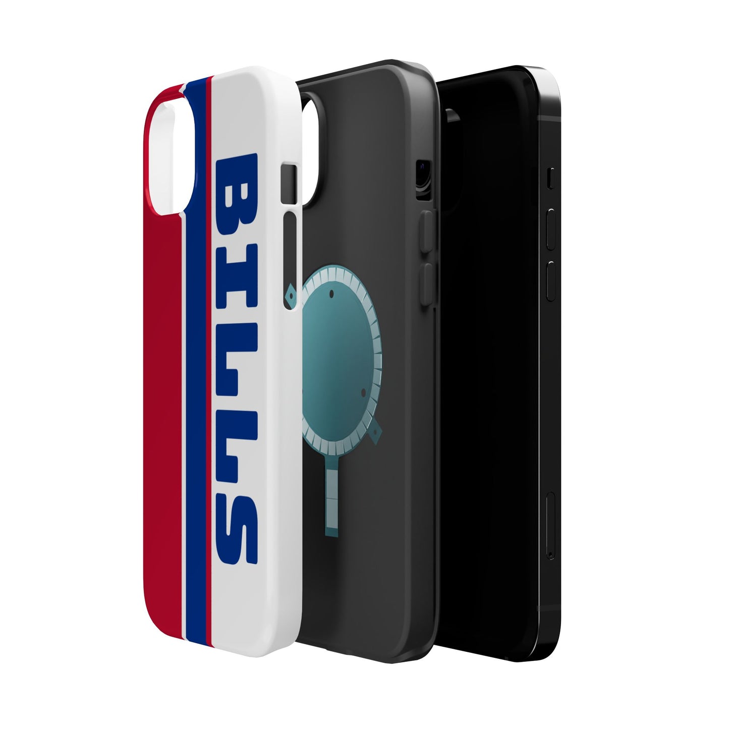 Bills Phone Case, Magnetic Phone Case, Retro Phone Case, Matte/Glossy Phone Case, Football Gifts
