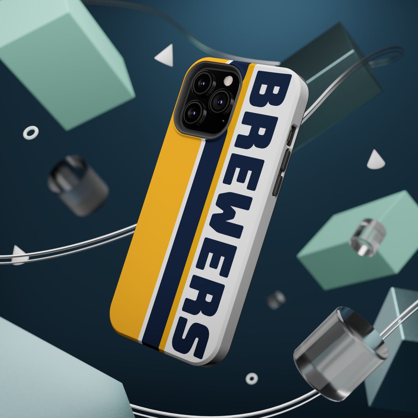 Brewers Phone Case, Magnetic Phone Case, Retro Phone Case, Baseball iPhone or Samsung Case