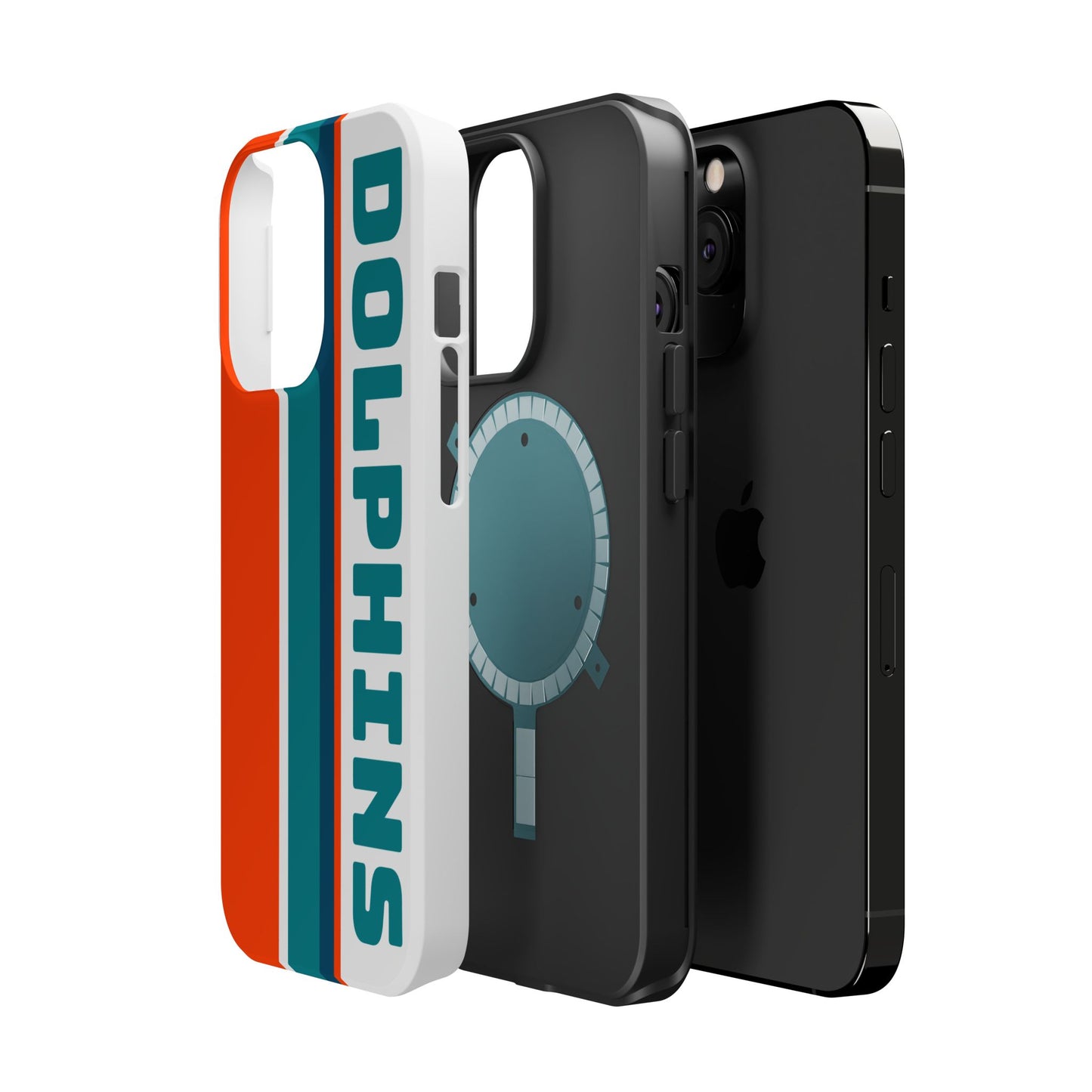 Dolphins Phone Case, Magnetic Phone Case, Retro Phone Case, Matte/Glossy Phone Case