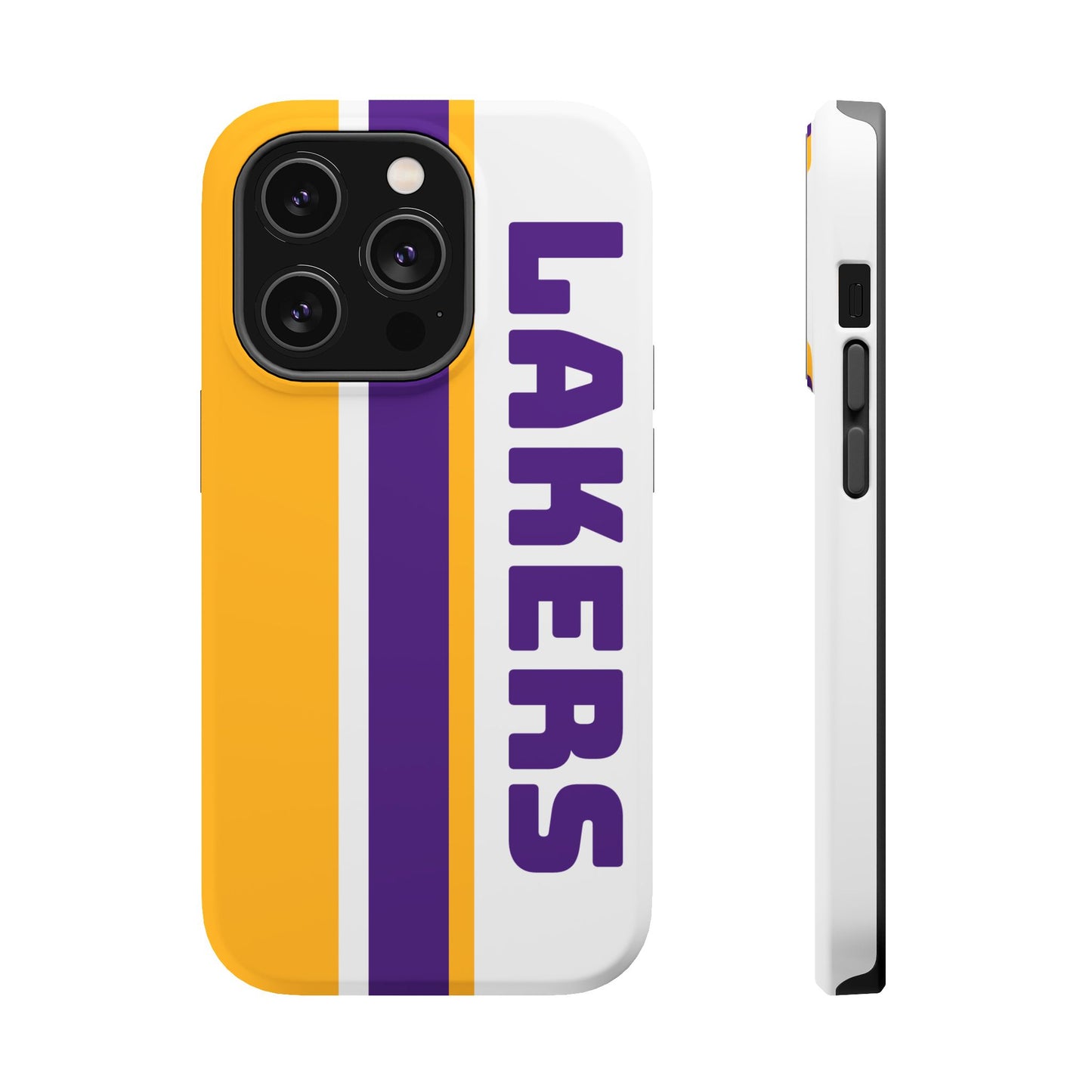 Lakers Phone Case, Magnetic Phone Case, Retro Phone Case, Basketball Gifts