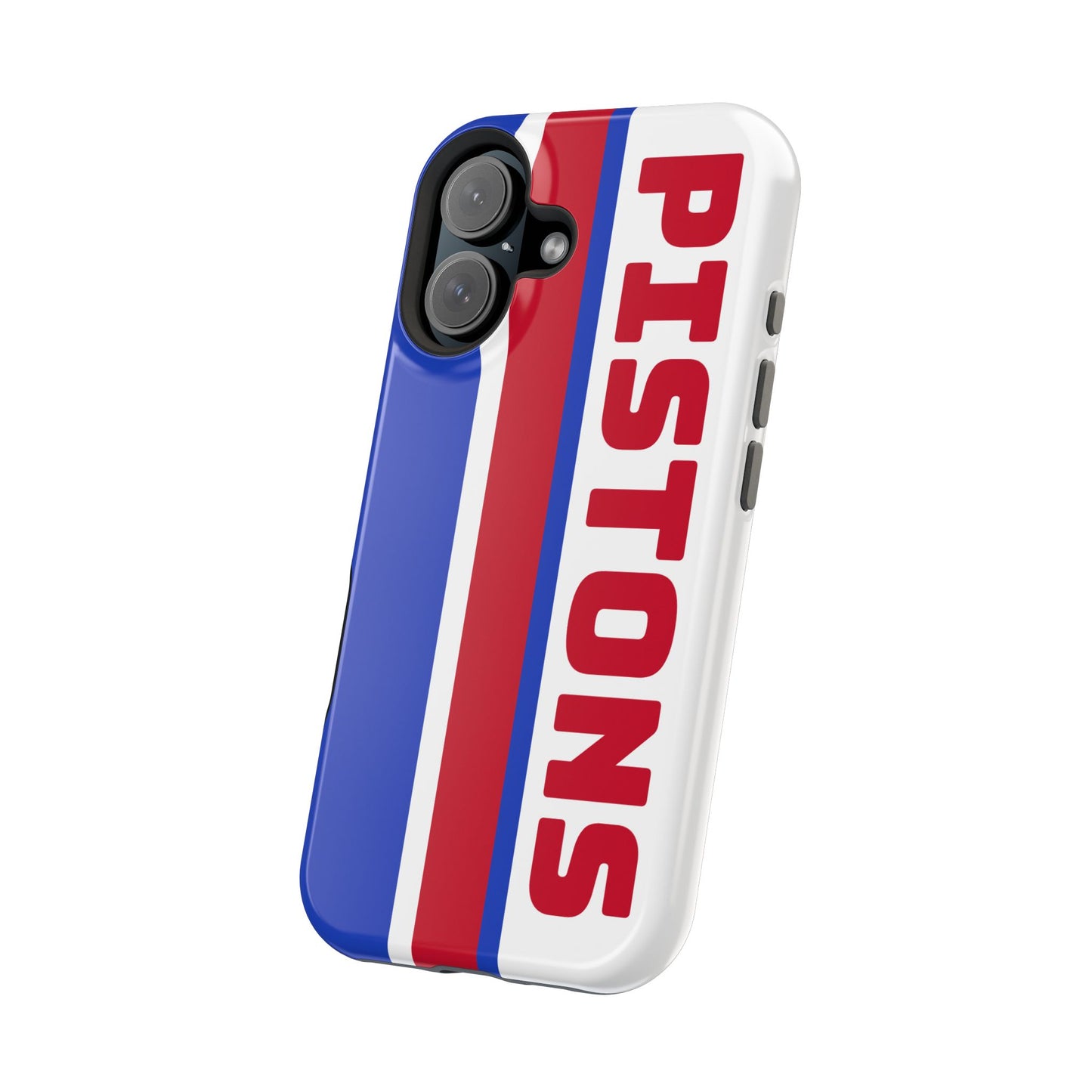 Pistons Phone Case, Magnetic Phone Case, Retro Phone Case, Basketball Gifts