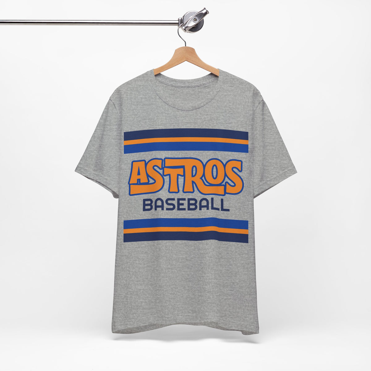 Retro Astros Shirt, Vintage Striped Astros T-Shirt