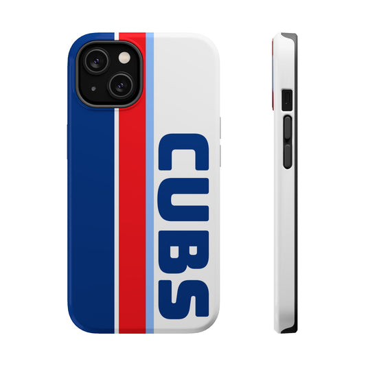 Cubs Phone Case, Magnetic Phone Case, Retro Phone Case, Baseball Case for iPhone or Samsung