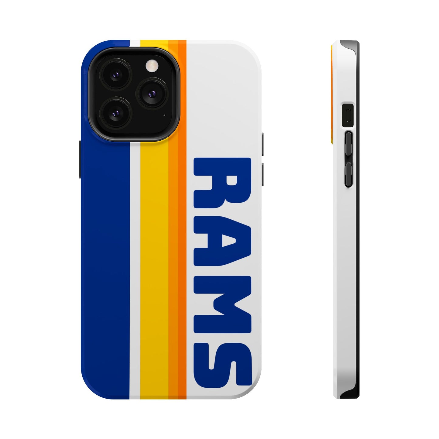 Rams Phone Case, Magnetic Phone Case, Retro Phone Case, Football Case for iPhone or Samsung