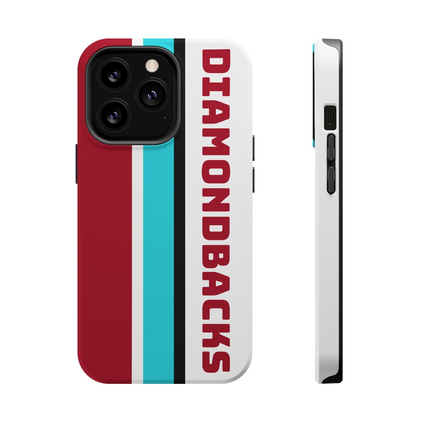 Diamondbacks Phone Case, Magnetic Phone Case, Retro Phone Case, Baseball Case for iPhone or Samsung