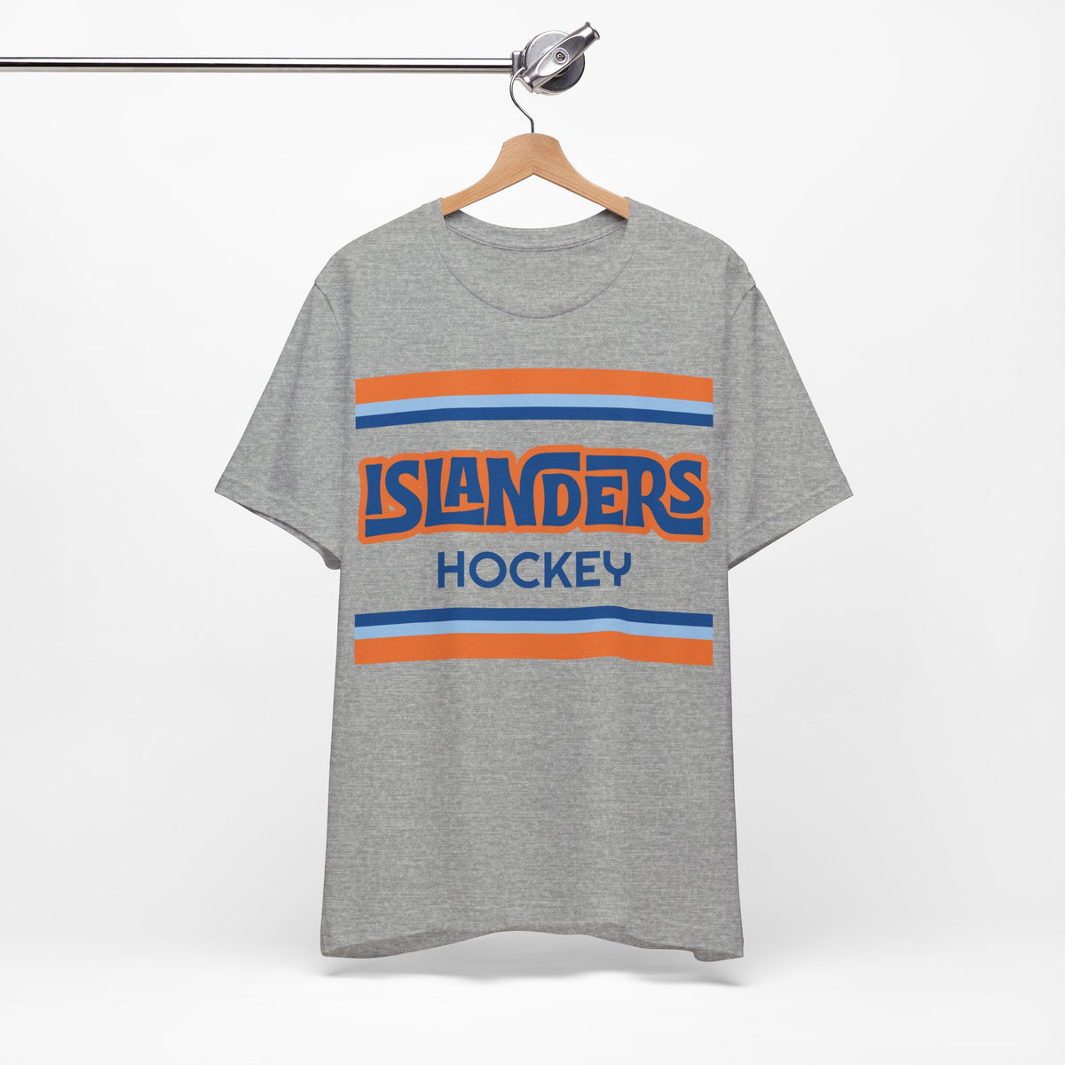 Retro Islanders Wings Shirt, Vintage Striped Islanders T-Shirt