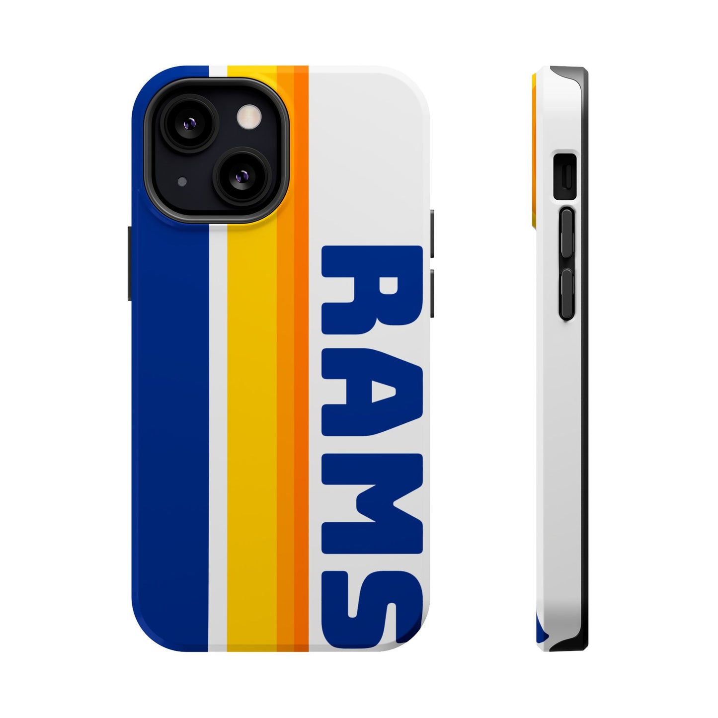 Rams Phone Case, Magnetic Phone Case, Retro Phone Case, Football Case for iPhone or Samsung