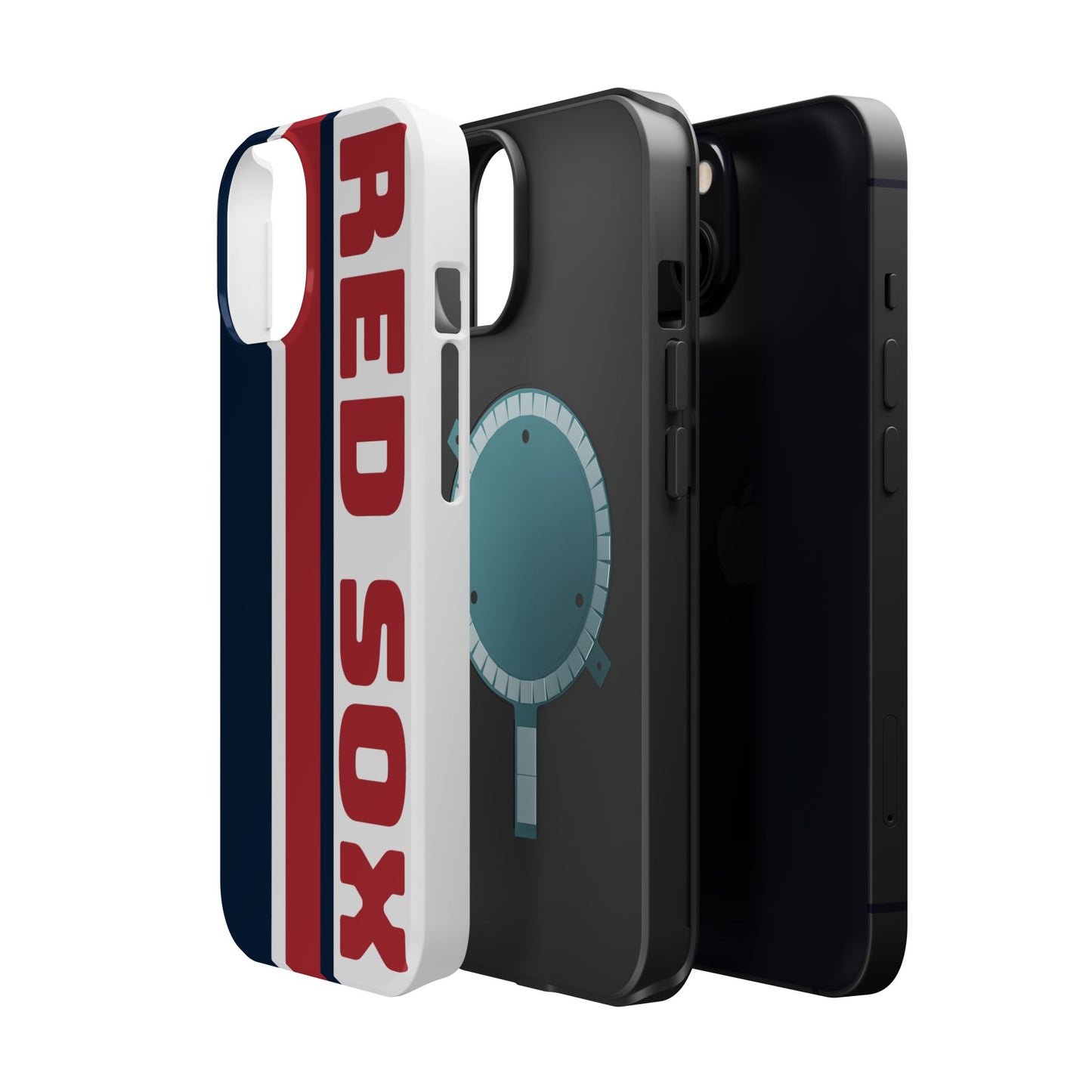 Red Sox Phone Case, Magnetic Phone Case, Retro Phone Case, Baseball Case for iPhone or Samsung