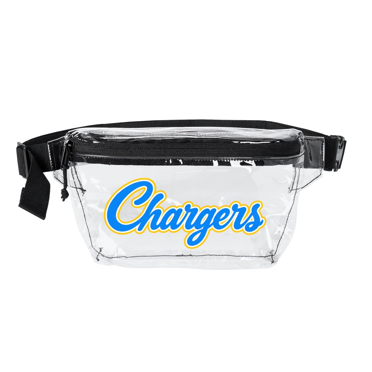 Chargers Stadium Bag, Football Belt Bag, Transparent Fanny Pack