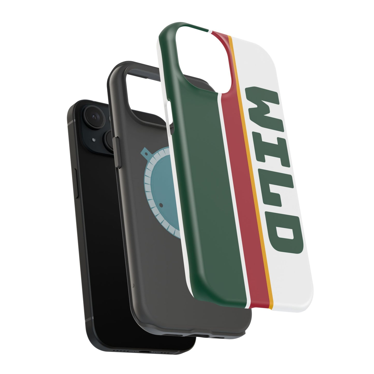 Wild Phone Case, Magnetic Phone Case, Retro Phone Case, Hockey Gifts