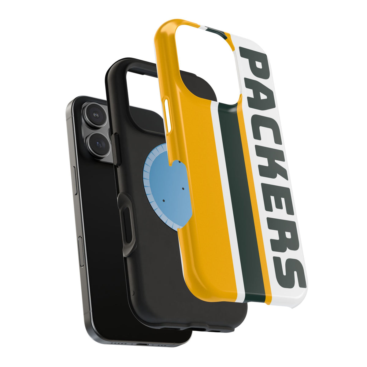Packers Phone Case, Magnetic Phone Case, Retro Phone Case, Baseball Case for iPhone or Samsung, Football Gifts