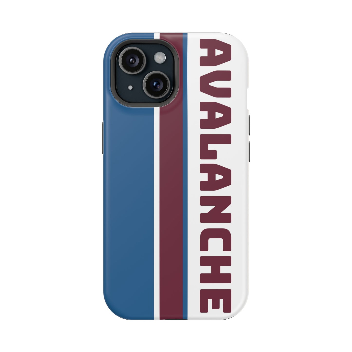 Avalanche Phone Case, Magnetic Phone Case, Retro Phone Case, Matte/Glossy Phone Case, Hockey Gifts