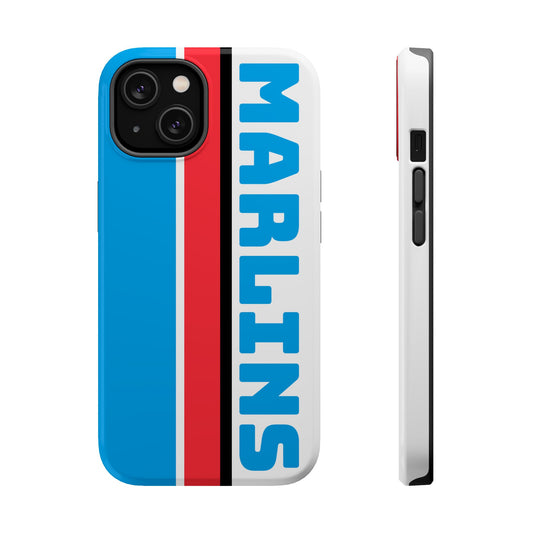 Marlins Phone Case, Magnetic Phone Case, Retro Phone Case, Baseball iPhone or Samsung Case