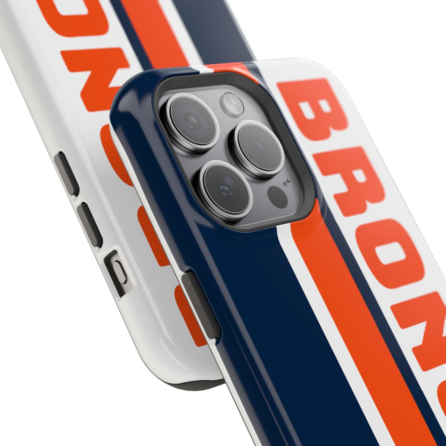 Broncos Phone Case, Magnetic Phone Case, Retro Phone Case, Baseball Case for iPhone or Samsung, Football Gifts