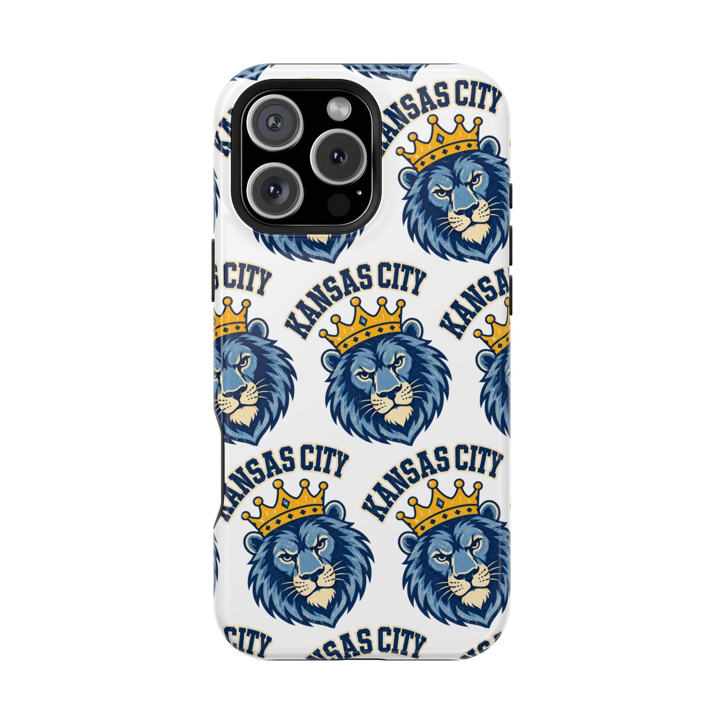 Lion Royals Pattern Phone Case, Magnetic Phone Case, Baseball Phone Case, Retro Phone Case