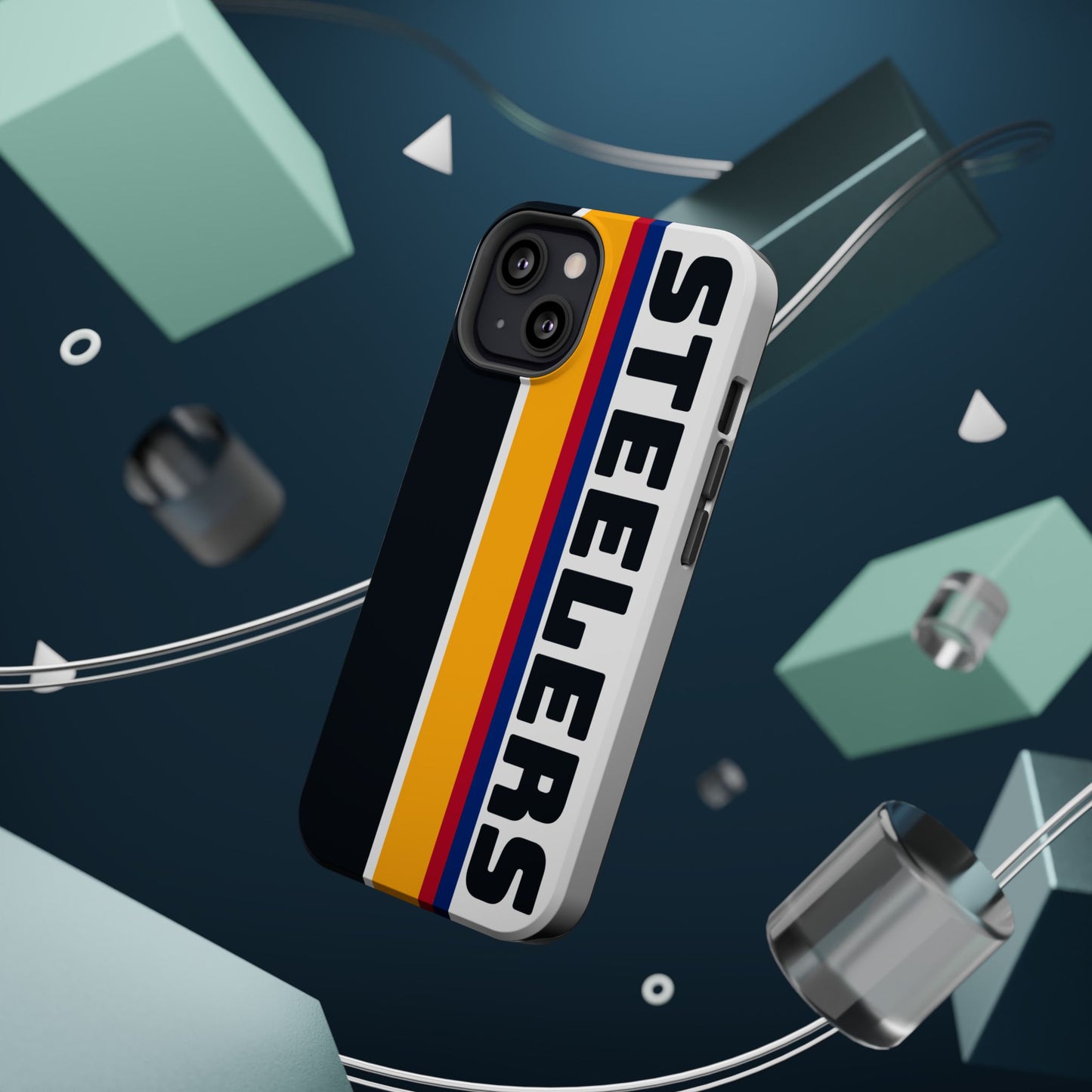Steelers Phone Case, Magnetic Phone Case, Retro Phone Case, Football Gifts