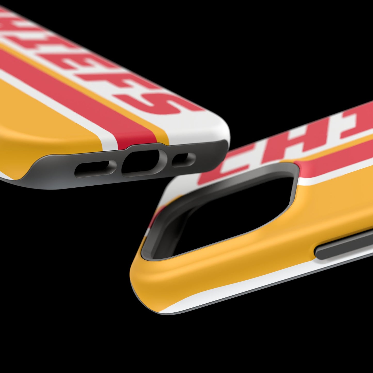 Chiefs Phone Case, Magnetic Phone Case, Retro Phone Case, Baseball Case for iPhone or Samsung, Chiefs Football Gifts