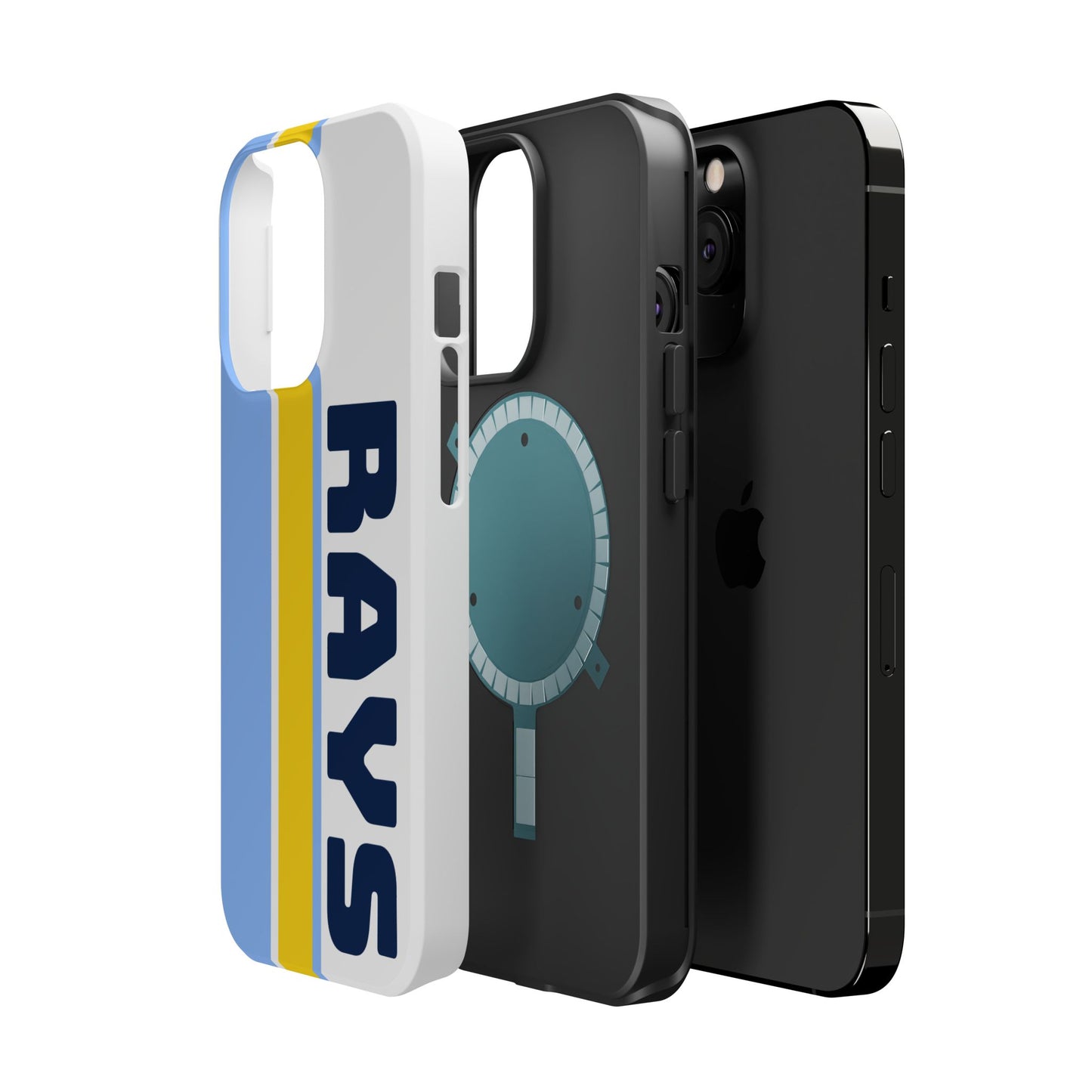 Rays Phone Case, Magnetic Phone Case, Retro Phone Case, Baseball Case for iPhone or Samsung, Rays Baseball Gifts