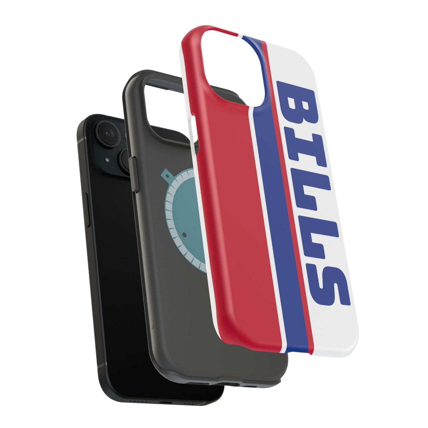 Bills Phone Case, Magnetic Phone Case, Retro Phone Case, Matte/Glossy Phone Case, Football Gifts