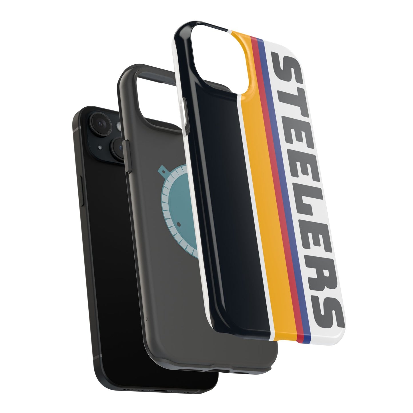 Steelers Phone Case, Magnetic Phone Case, Retro Phone Case, Football Gifts