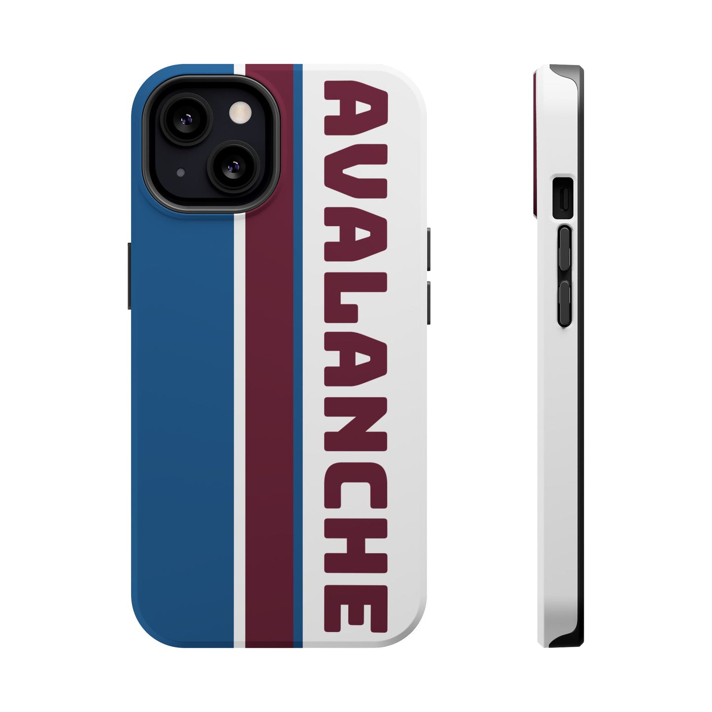 Avalanche Phone Case, Magnetic Phone Case, Retro Phone Case, Matte/Glossy Phone Case, Hockey Gifts