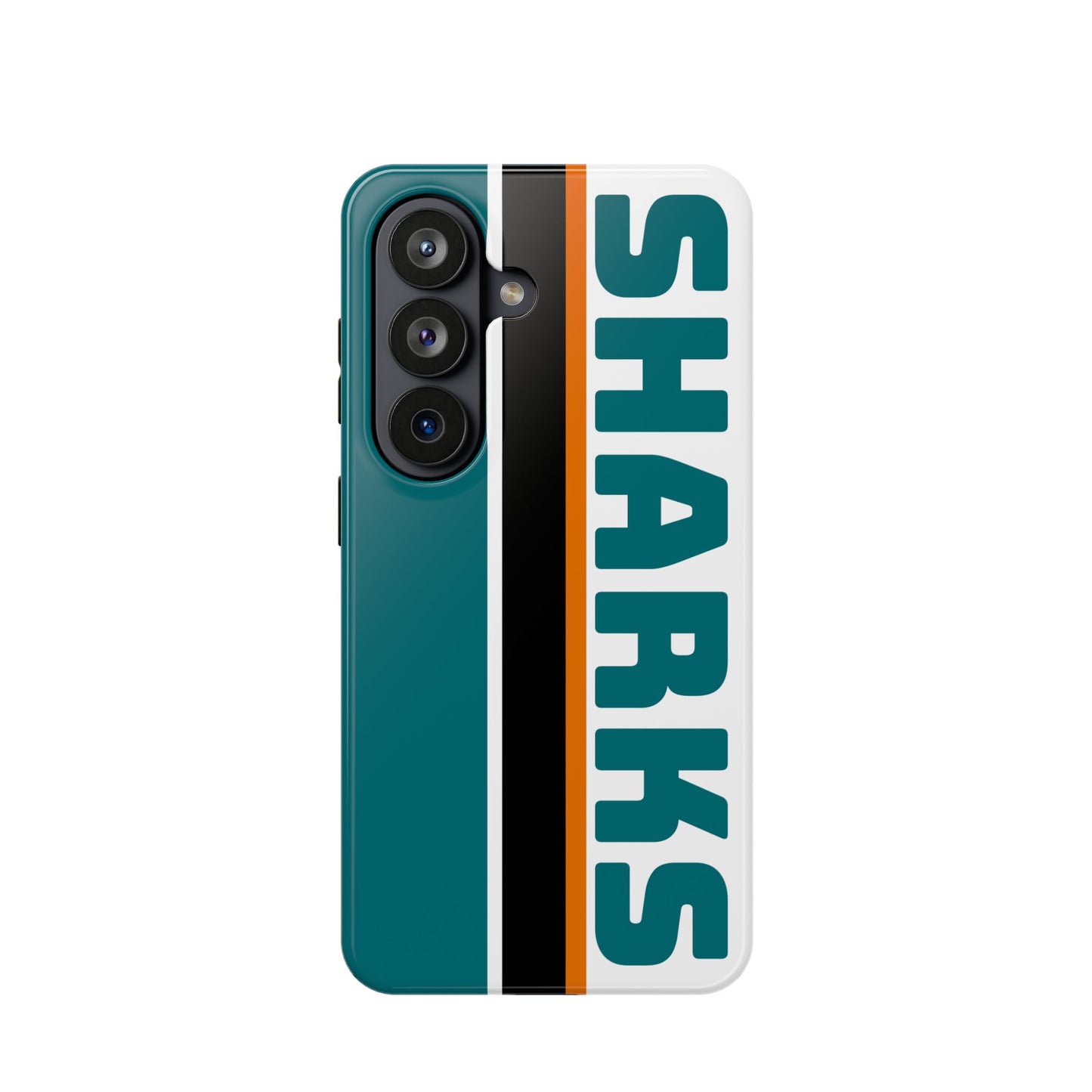Sharks Phone Case, Magnetic Phone Case, Retro Phone Case, Hockey iPhone or Samsung Case