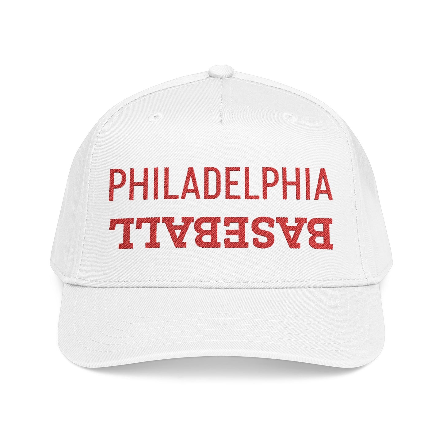 Embroidered Philadelphia Baseball Hat, Mid Profile Baseball Cap, Sports Gifts