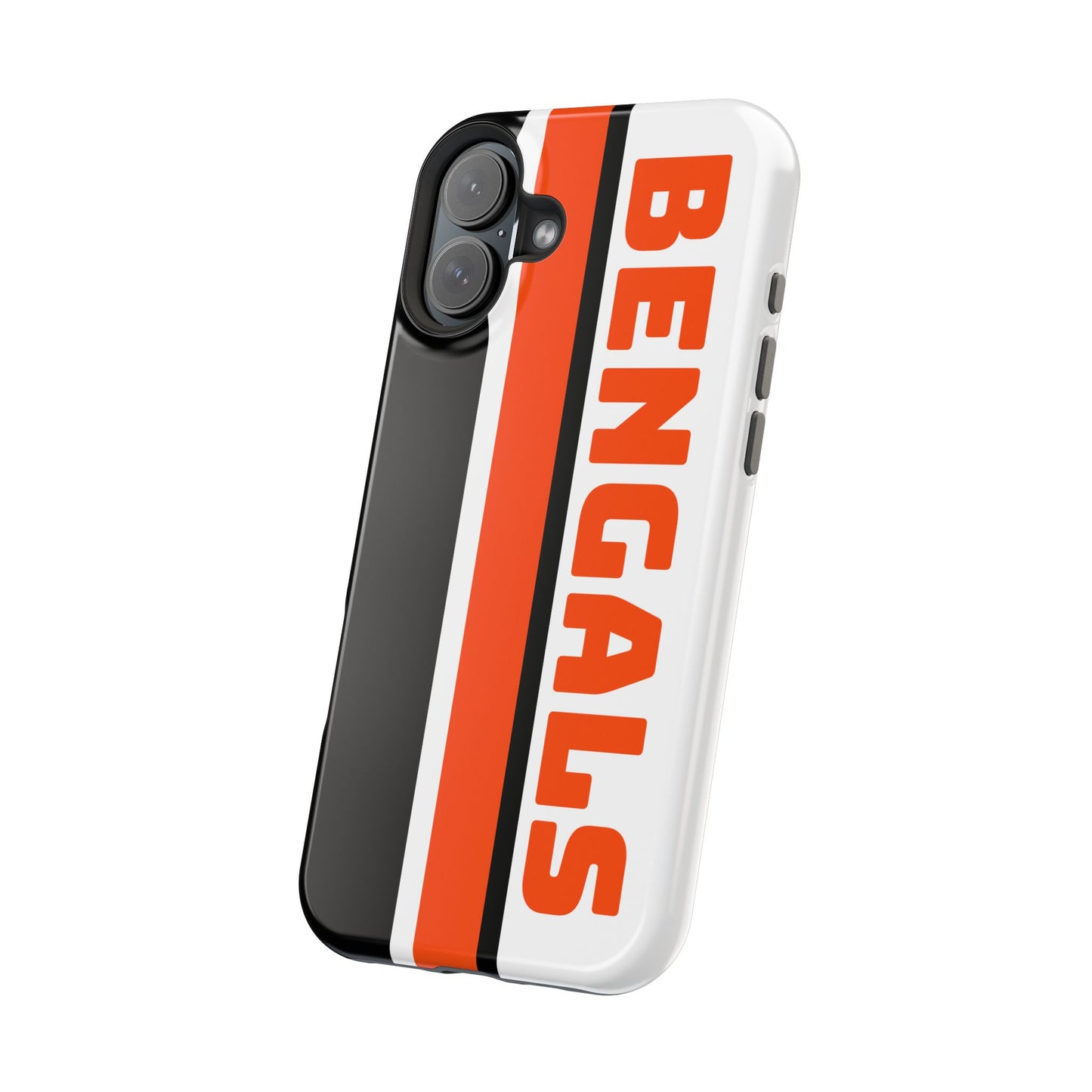 Bengals Phone Case, Magnetic Phone Case, Retro Phone Case, Baseball Case for iPhone or Samsung, Football Gifts