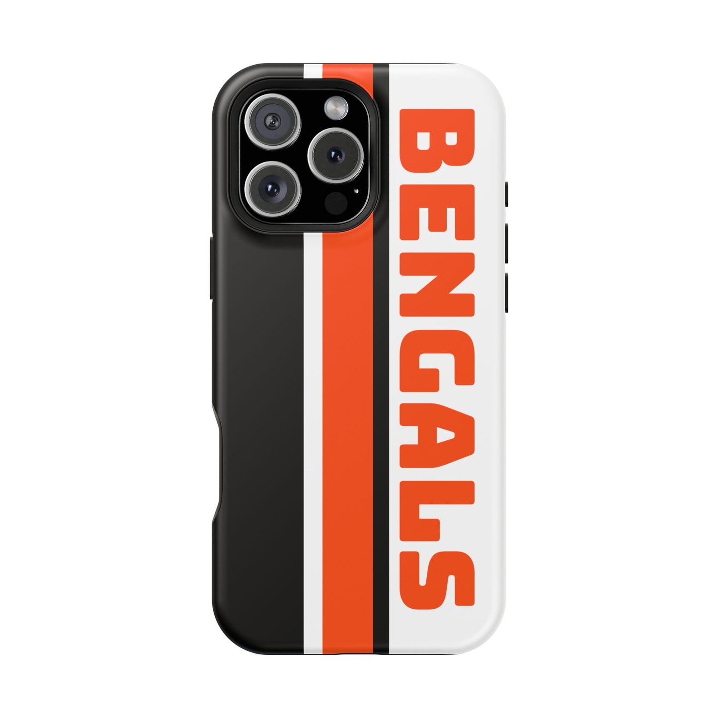 Bengals Phone Case, Magnetic Phone Case, Retro Phone Case, Baseball Case for iPhone or Samsung, Football Gifts