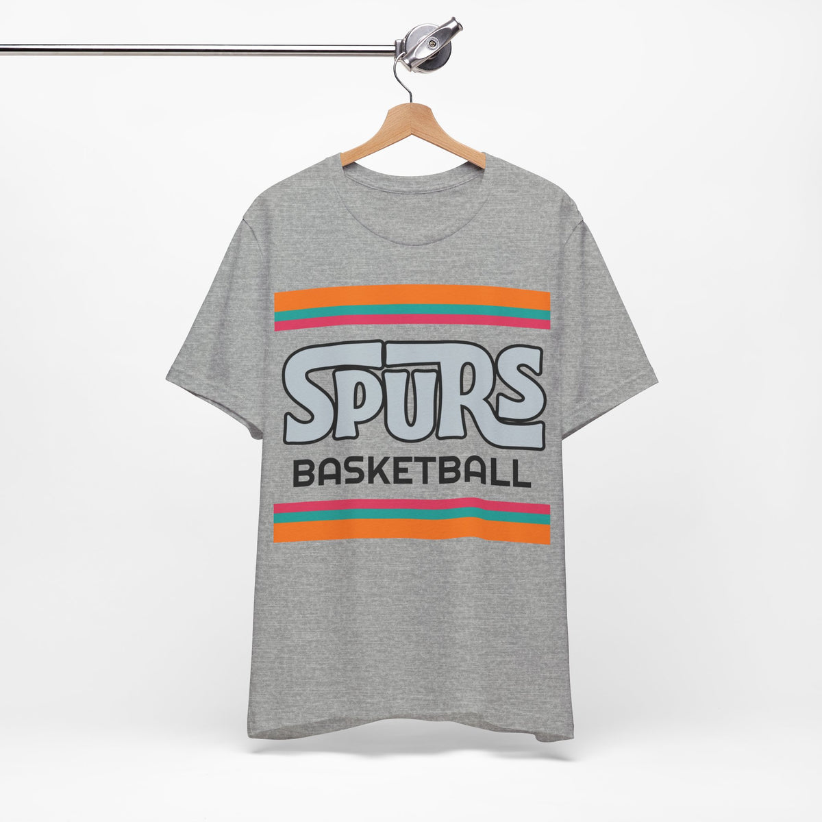 Retro Spurs Shirt, Vintage Striped Spurs T-Shirt