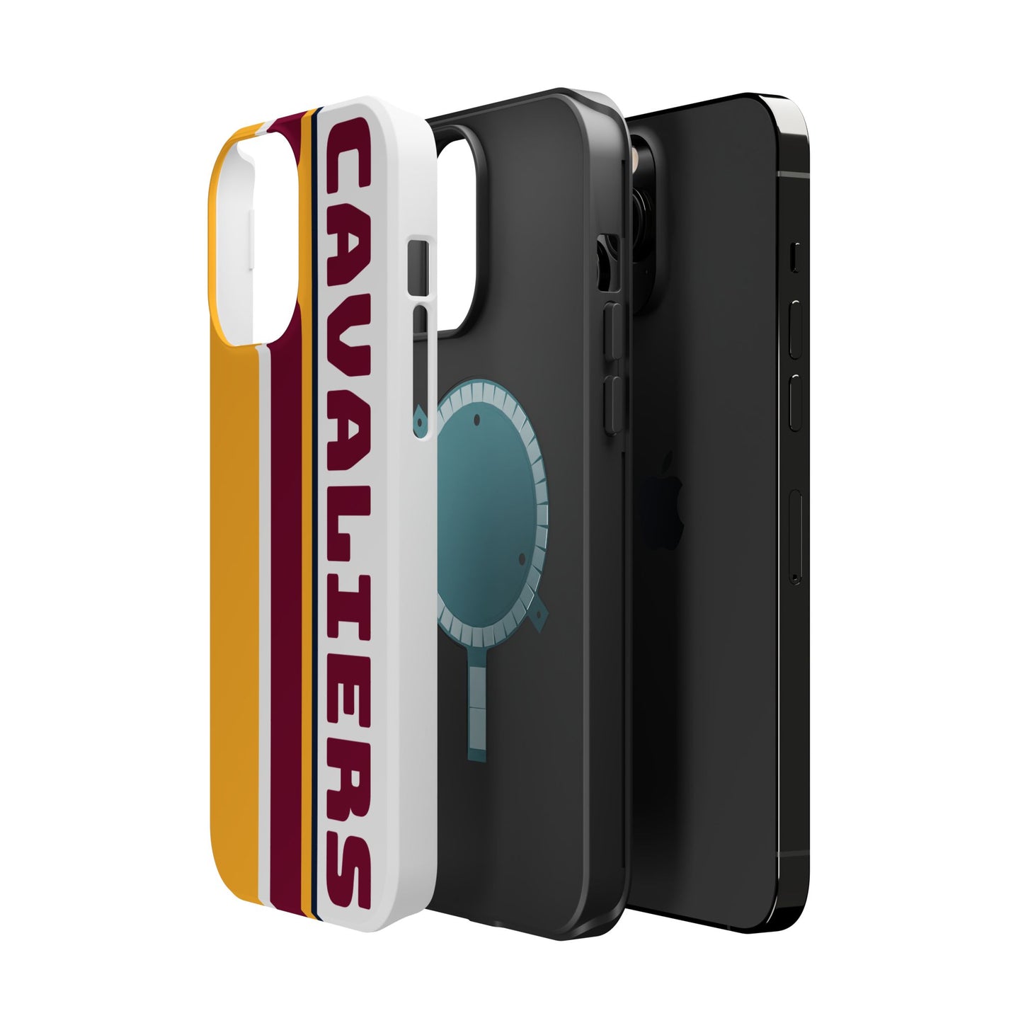 Cavaliers Phone Case, Magnetic Phone Case, Retro Phone Case, Basketball Gifts