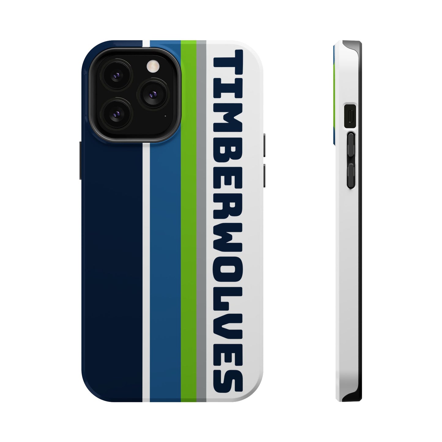 Timberwolves Phone Case, Magnetic Phone Case, Retro Phone Case, Basketball Gifts